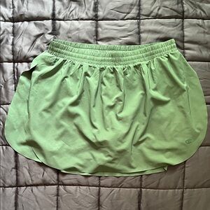 Champion Women's Green Mini Skort EUC Size Medium